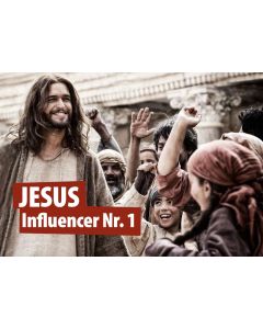 Postkarte Jesus Influencer Nr.1