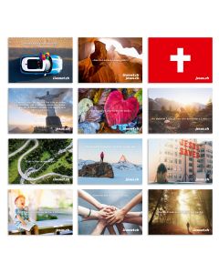 Postkartenset Livenet.ch & Jesus.ch